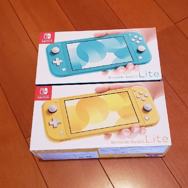 新品 任天堂 Switch Lite 本体 イエロー+ターコイズ 2台セット