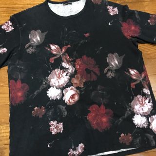 ラッドミュージシャン(LAD MUSICIAN)のラッドミュージシャン　18ss  花柄　フラワー　tシャツ　美品(Tシャツ/カットソー(半袖/袖なし))