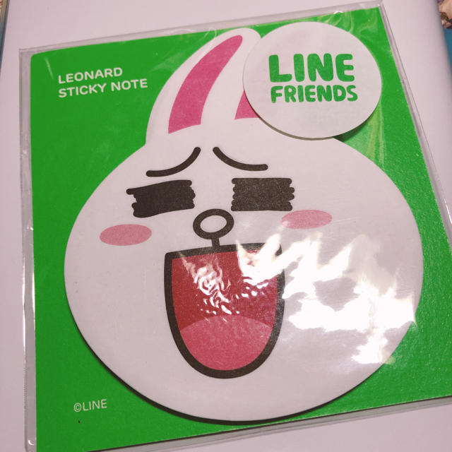 LINE コニー インテリア/住まい/日用品の文房具(ノート/メモ帳/ふせん)の商品写真