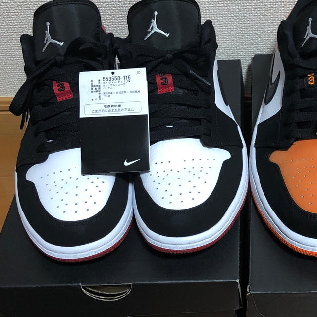 jordan1 low つま黒