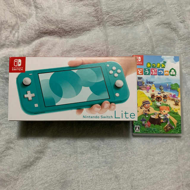 Nintendo Switch LITE グレー、桃太郎電鉄、どうぶつの森