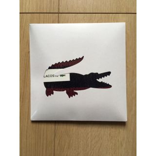 ラコステ(LACOSTE)のLACOSTEラコステLラグビータオルチーフ新品未開封未使用メンズ紳士ビジネス(ハンカチ/ポケットチーフ)