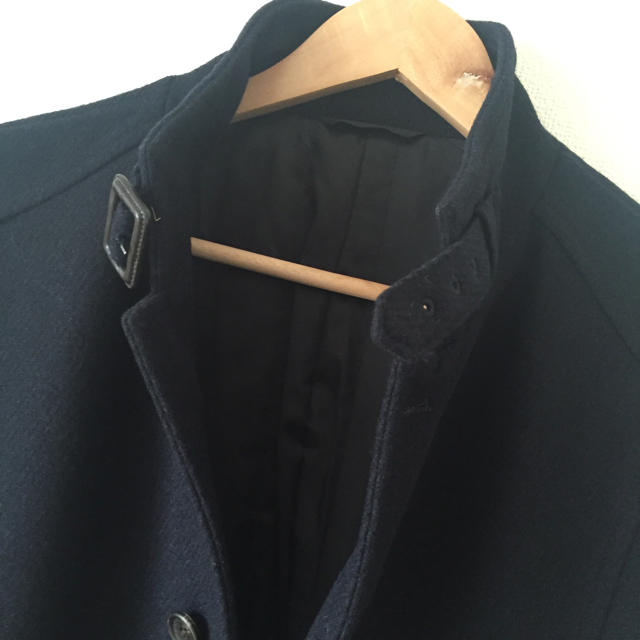 THE SUIT COMPANY(スーツカンパニー)のshima様専用♡新品ネイビーコート メンズのジャケット/アウター(ステンカラーコート)の商品写真