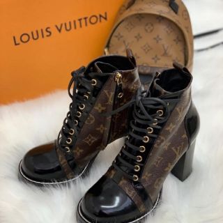 LOUIS VUITTON ルイヴィトンブーティ ブーツ　クロコ　36エナメル