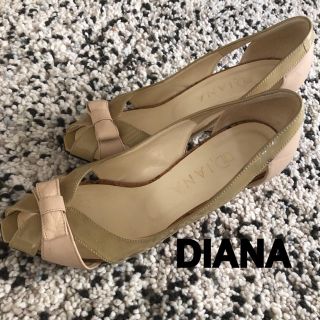 ダイアナ(DIANA)のDIANA♡ウェッジウッドヒールサンダル23cm(サンダル)