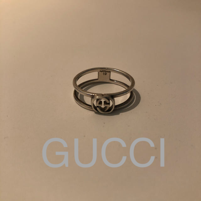 Gucci - 【正規品】GUCCI シルバーリング 19号の通販 by あいふぉん's