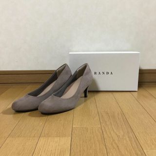 ランダ(RANDA)の【新品】RANDA ラウンドトゥパンプス(ハイヒール/パンプス)