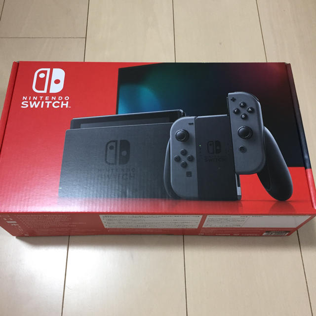 任天堂新品・送料無料】ニンテンドースイッチ本体　HAD-S-KAAAA グレー　新型