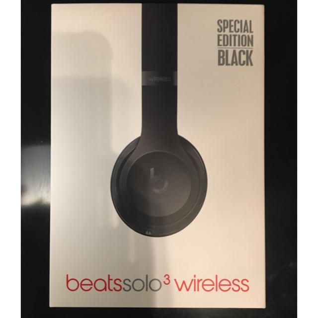 Beats by Dr Dre(ビーツバイドクタードレ)のBeats by Dr Dre SOLO3 WIRELESS ブラック スマホ/家電/カメラのオーディオ機器(ヘッドフォン/イヤフォン)の商品写真