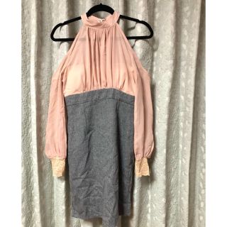 デイジーストア(dazzy store)のキャバクラドレス（オープンショルダー）(ミニドレス)