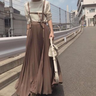 アメリヴィンテージ(Ameri VINTAGE)のアメリヴィンテージ　HARNESS SUSPENDER SKIRT スカート  (ロングスカート)