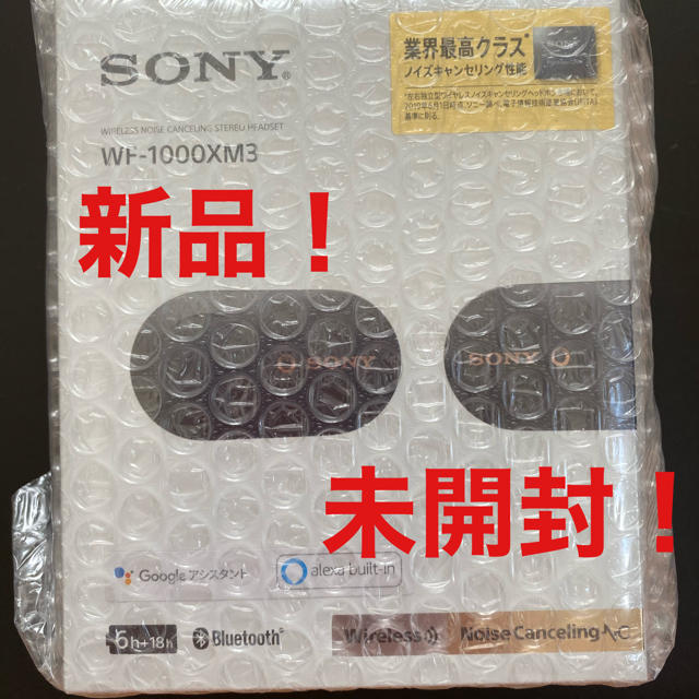 SONY ＷＦ−１０００ＸＭ３　ＢＭ　ブラック