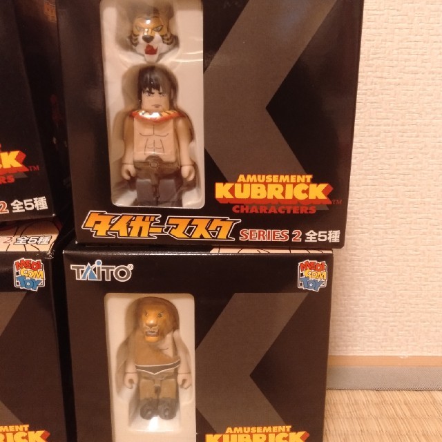 MEDICOM TOY(メディコムトイ)のKUBRICK タイガーマスク SERIES2 全5種セット エンタメ/ホビーのフィギュア(アニメ/ゲーム)の商品写真