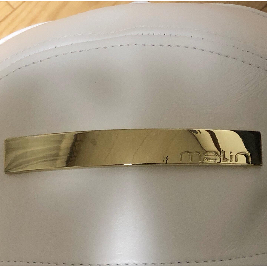 ART VINTAGE - 日本未発売❗️melin メリン レザー キャップ 白 ART VINTAGE - 日本未発売❗️melin メリン レザー キャップ 白