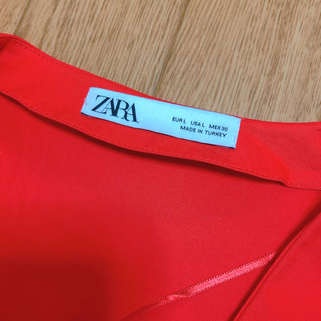 ZARA(ザラ)のZARA リボンワンピース レディースのワンピース(ロングワンピース/マキシワンピース)の商品写真