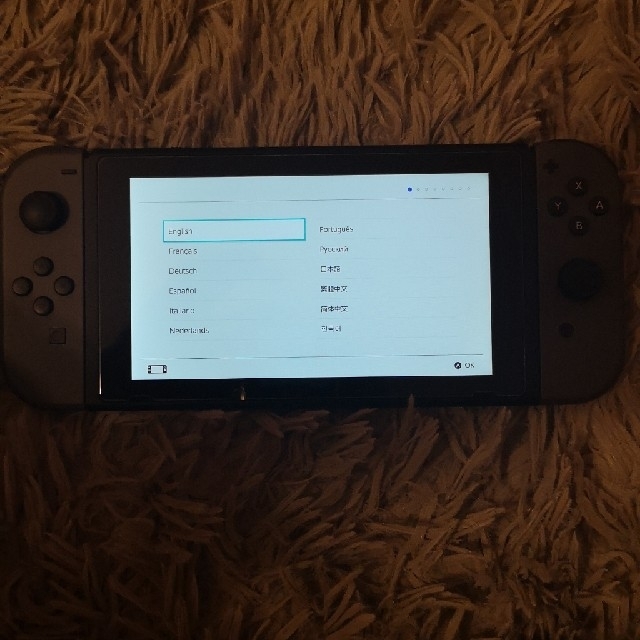 Nintendo Switch JOY-CON グレー 本体  HAC-S-KA家庭用ゲーム機本体
