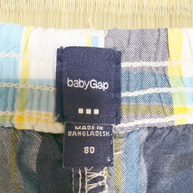 babyGAP(ベビーギャップ)のbabyGap 80㎝ 男の子 ズボン キッズ/ベビー/マタニティのベビー服(~85cm)(パンツ)の商品写真