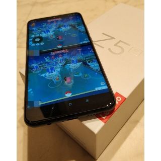 レノボ(Lenovo)の【kamDA303111様専用】Lenovo Z5S 6GB/64GB ブラック(スマートフォン本体)