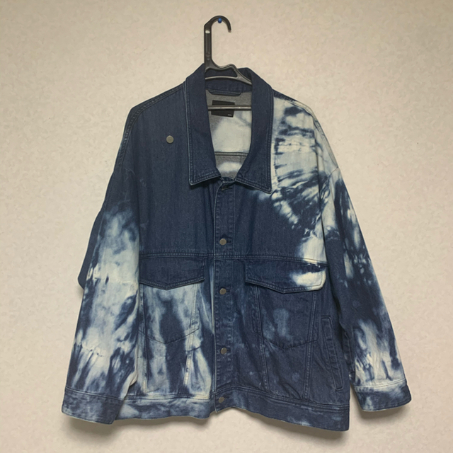 HARE(ハレ)のHARE シボリゾメGジャン メンズのジャケット/アウター(Gジャン/デニムジャケット)の商品写真