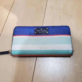 ケイトスペードニューヨーク(kate spade new york)のkate spade 長財布　ボーダー(財布)