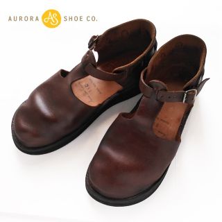 アウロラ(AURORA)のAURORA SHOES✨オーロラシューズ ウエストインディアン Tストラップ(ローファー/革靴)