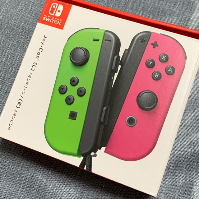 〔新品未開封〕Joy-Con ネオンピンク　ネオングリーン