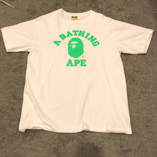アベイシングエイプ(A BATHING APE)のアベイシングエイプ  Tシャツ　M(Tシャツ/カットソー(半袖/袖なし))