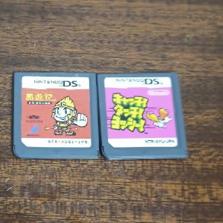 ニンテンドーDS(ニンテンドーDS)のニンテンドーDS ソフト 2本セット キャッチ！タッチ！ヨッシー！ さいゆうき(携帯用ゲームソフト)