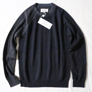 マルタンマルジェラ(Maison Martin Margiela)の新品　メゾンマルジェラ 再構築　ニット　Mサイズ Margiela グレー系(ニット/セーター)