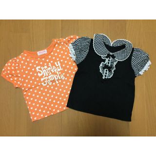 シャーリーテンプル(Shirley Temple)のシャーリーテンプル✶✧✯﻿90㌢ 2枚セット❁⃘*.ﾟ(Tシャツ/カットソー)