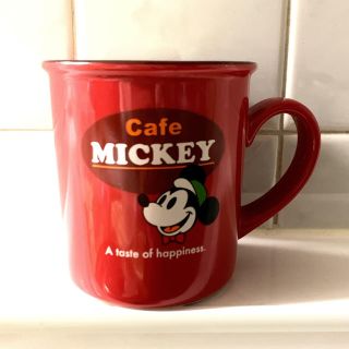 ディズニー(Disney)のCafe MICKEY マグカップ(グラス/カップ)