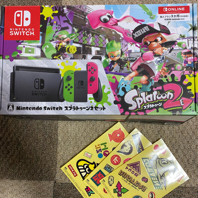 Switch 本体 スプラトゥーン2 セット　　ソフトなし