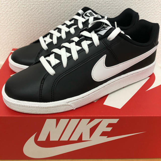 NIKE ナイキ コートロイヤル スニーカー 黒×白 27cm☆新品未使用