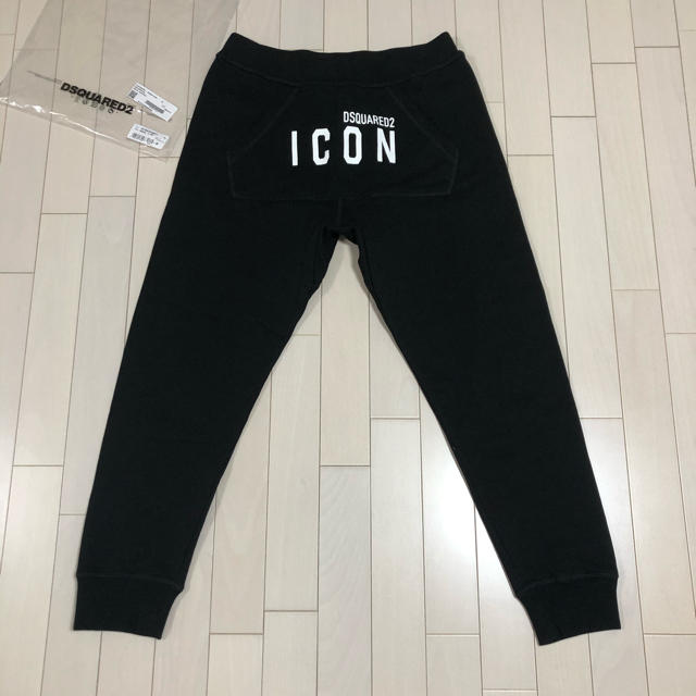 【新品未使用】M DSQUARED2 ICON トラック　パンツ　ブラック