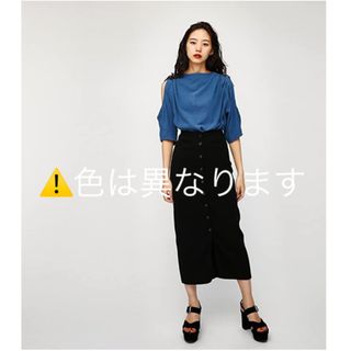 マウジー(moussy)のMOUSSY トップス(カットソー(半袖/袖なし))