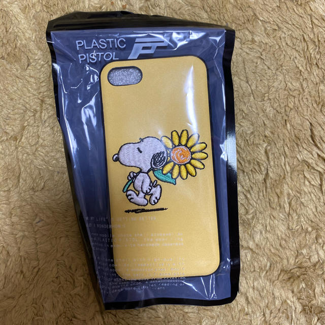 SNOOPY(スヌーピー)のラスト一点　スヌーピー  ヒマワリ　スマホケース　iPhone7/8 スマホ/家電/カメラのスマホアクセサリー(iPhoneケース)の商品写真