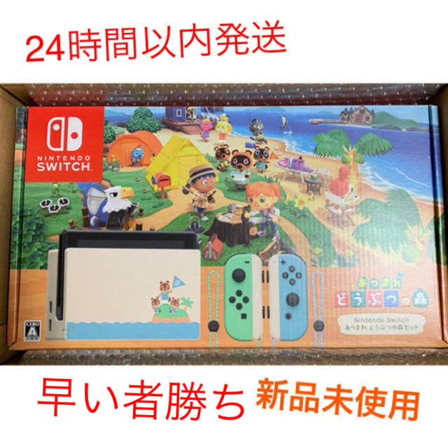 【楽天ランキング1位】 Nintendo Switch - Nintendo switch どうぶつの森セット 家庭用ゲーム機本体