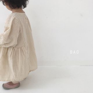 【SALE】残り1点　ベビーワンピース　韓国子供服　ドレス(ワンピース)