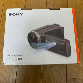 ソニー(SONY)の SONY ビデオカメラ  ブロンズブラウン HDR-PJ680 TI(ビデオカメラ)