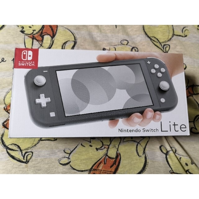 任天堂 スイッチライト Nintendo Switch Lite本体 グレー新品 感謝の声