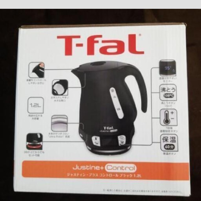 T-faL 電気ケトル Justine+ Control