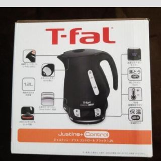 ティファール(T-fal)のT-faL 電気ケトル Justine+ Control(電気ケトル)