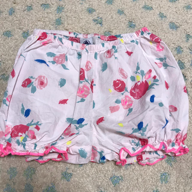 PETIT BATEAU(プチバトー)の再値下げしました　プチバトー♡かぼちゃパンツ キッズ/ベビー/マタニティのベビー服(~85cm)(パンツ)の商品写真