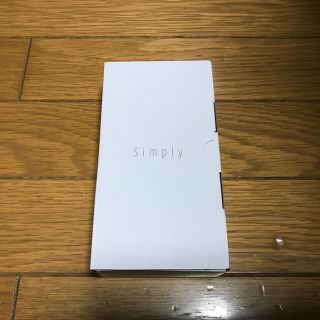 ソフトバンク(Softbank)のsoftbank Simply ダークブルー(携帯電話本体)