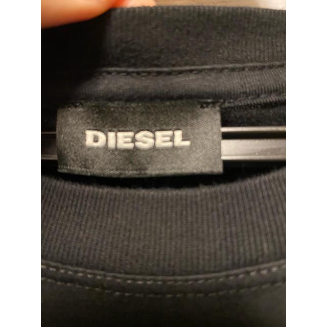 DIESEL(ディーゼル)の新品 DIESEL Tシャツ XLサイズ ブラック ロゴ プリント ディーゼル メンズのトップス(Tシャツ/カットソー(半袖/袖なし))の商品写真