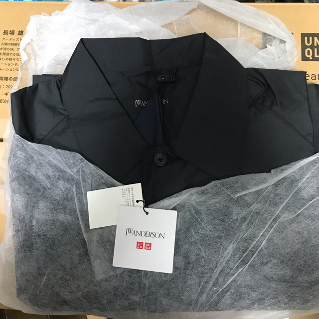 J.W.ANDERSON - 新品未使用 ユニクロ×JWアンダーソンポケッタブル ... 美品 ユニクロ✕J.w.anderson ビッグシルエット 黒ナイロンジャケット
