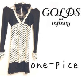ゴールズインフィニティ(GOLDS infinity)の閉店SALE15日まで(ミニワンピース)