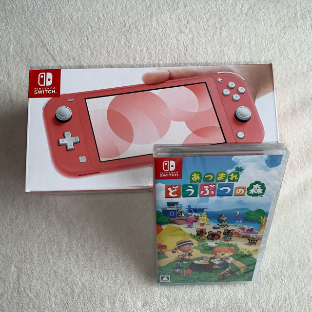 Nintendo Switch - 新品 未使用 未開封 Switch lite コーラル どうぶつ ...