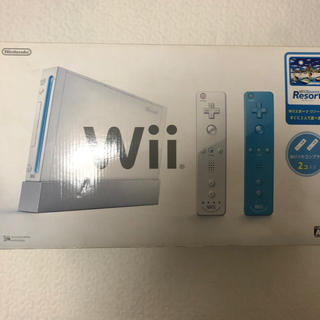 ウィー(Wii)のWii 本体セット　箱あり(家庭用ゲーム機本体)