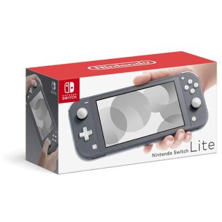 ニンテンドースイッチ(Nintendo Switch)の Nintendo Switch Lite グレー　ライト(家庭用ゲーム機本体)